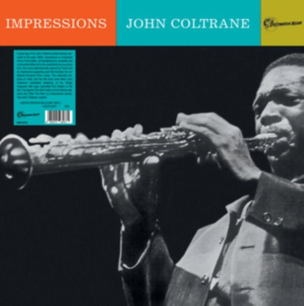 Impressions (Numbered Edition) Artist John Coltrane Format:Vinyl / 12" Album (Clear vinyl) Label:Destination Moon - punk to funk heaven