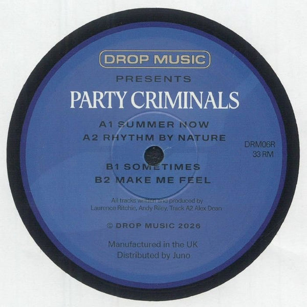 INLAND KNIGHTS Party Criminals (reissue) (12") Drop Music - punk to funk heaven