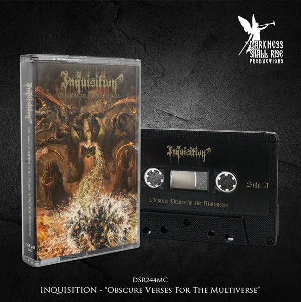 INQUISITION OBSCURE VERSES FOR THE MULTIVERSE MUSIC CASSETTE - punk to funk heaven