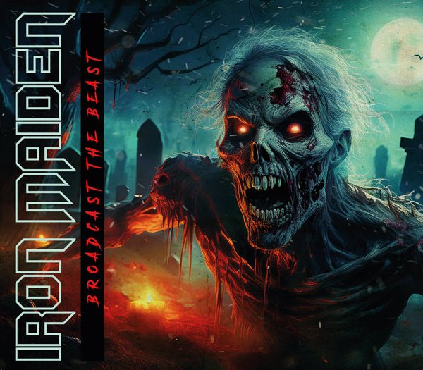 IRON MAIDEN BROADCAST THE BEAST (5CD) Compact Disc - 5 CD Box Set - punk to funk heaven