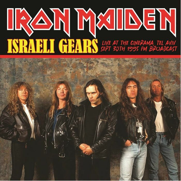 IRON MAIDEN Israeli Gears: Tel Aviv 1995 FM Broadcast (LP) Mind Control - punk to funk heaven