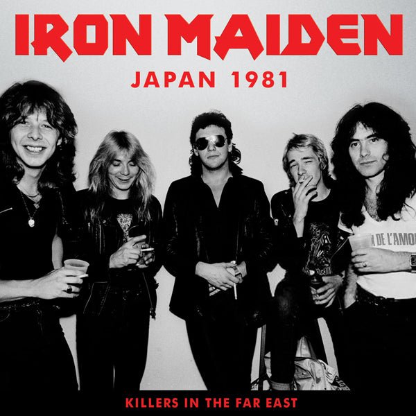 IRON MAIDEN JAPAN 1981 COMPACT DISC - punk to funk heaven