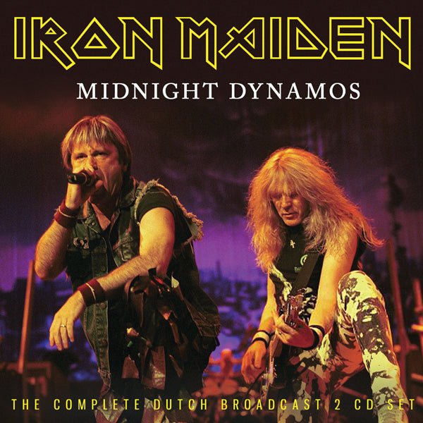 IRON MAIDEN MIDNIGHT DYNAMOS (2CD) COMPACT DISC DOUBLE - punk to funk heaven