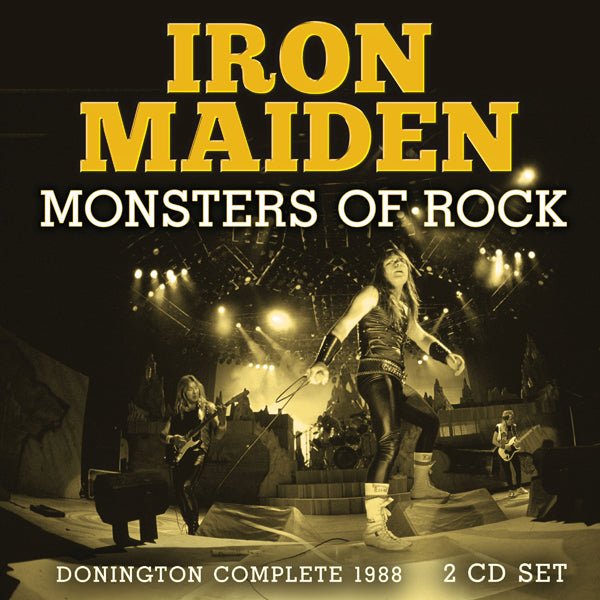 IRON MAIDEN MONSTERS OF ROCK (2CD) Compact Disc Double - punk to funk heaven