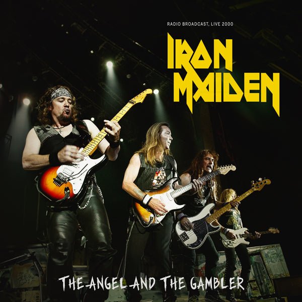 IRON MAIDEN THE ANGEL AND THE GAMBLER (LTD YELLOW VINYL) VINYL LP - punk to funk heaven