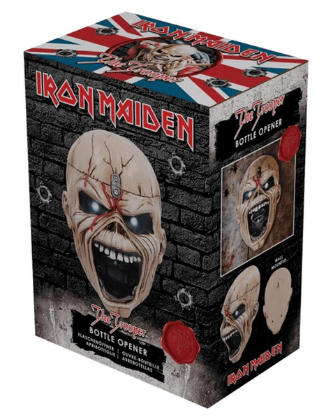 Iron Maiden The Trooper wall mountable Bottle Opener NEMESIS NOW - punk to funk heaven