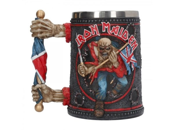 Iron Maiden Trooper Tankard 16cm nemesis now - punk to funk heaven
