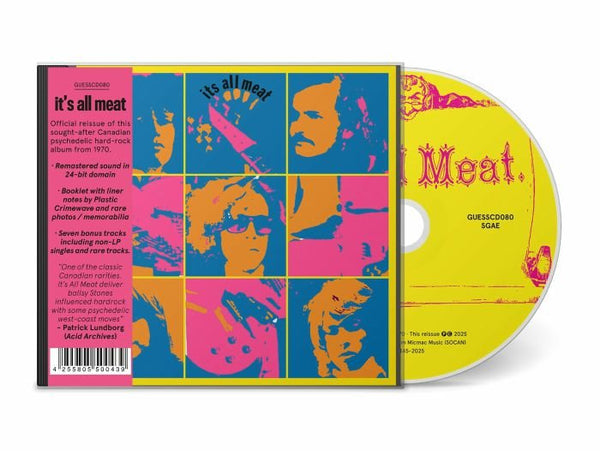 IT'S ALL MEAT It's All Meat (reissue) Guerssen Spain Format: CD - punk to funk heaven