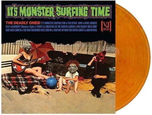 It's Monster Surfing Time (All - analog) Artist Deadly Ones Format:Vinyl / 12" Album Coloured Vinyl (Limited Edition) - punk to funk heaven