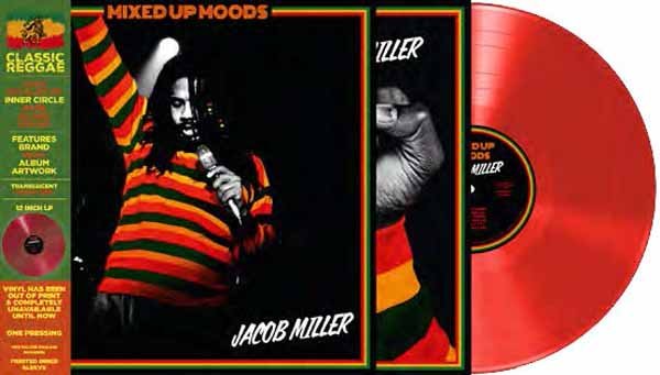 JACOB MILLER MIXED UP MOODS (RED VINYL) Vinyl LP - punk to funk heaven