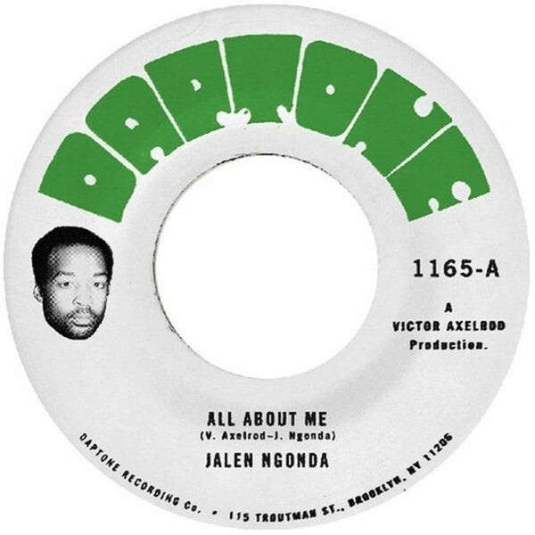 Jalen NGONDA All About Me Daptone US Format: 7" - punk to funk heaven