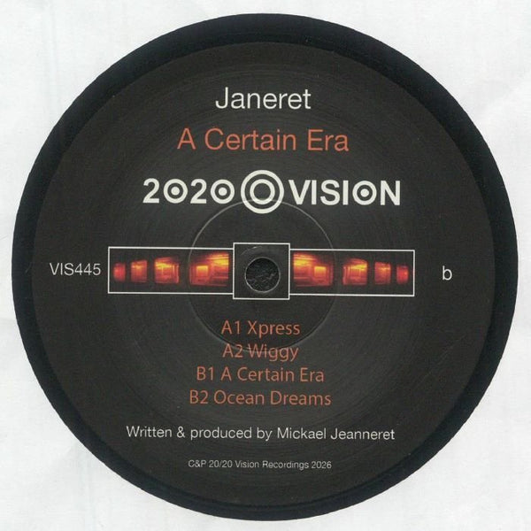 JANERET A Certain Era (12") 20/20 Vision - punk to funk heaven