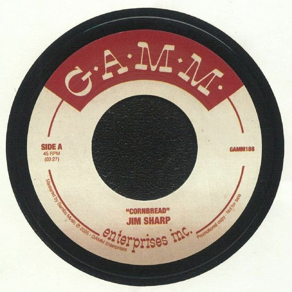 Jim SHARP Cornbread (7") Gamm - punk to funk heaven