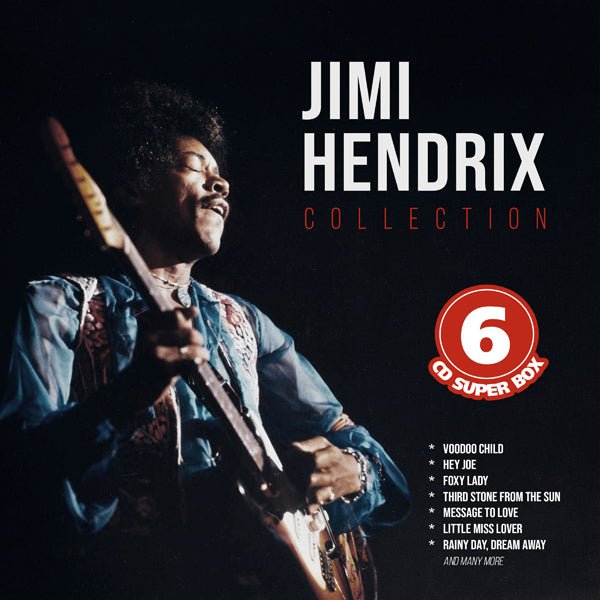 JIMI HENDRIX COLLECTION (6CD) Compact Disc Box Set - punk to funk heaven