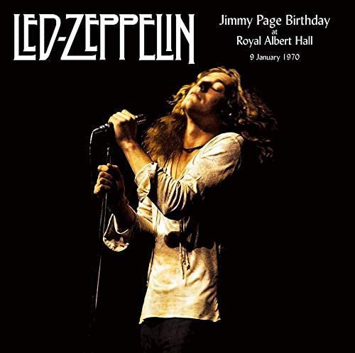 Jimmy Page Birthday at Royal Albert Hall 9 January 1970 led zeppelin lp - punk to funk heaven