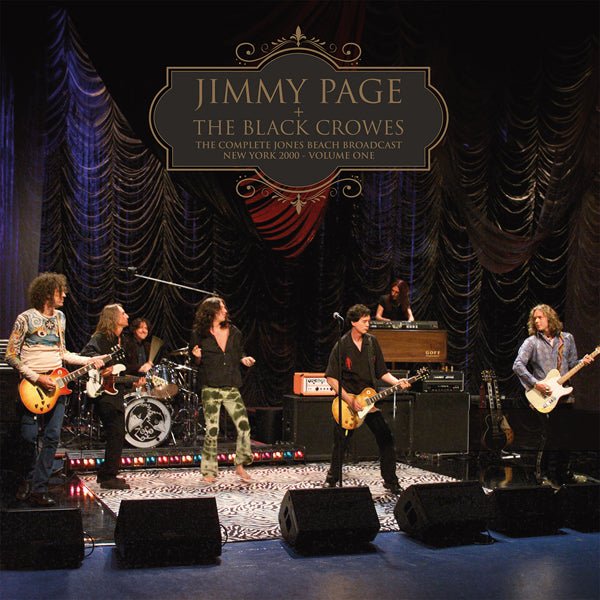 JIMMY PAGE & THE BLACK CROWES THE COMPLETE JONES BEACH BROADCAST VOL.1 (2LP) Vinyl Double Album - punk to funk heaven