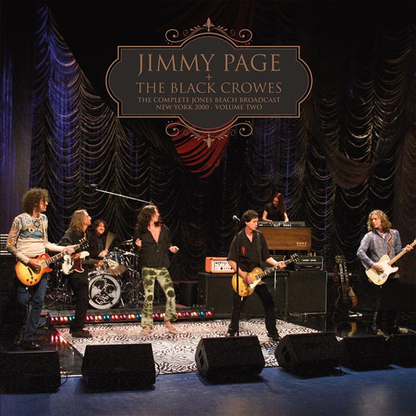 JIMMY PAGE & THE BLACK CROWES THE COMPLETE JONES BEACH BROADCAST VOL.2 (2LP) Vinyl Double Album - punk to funk heaven