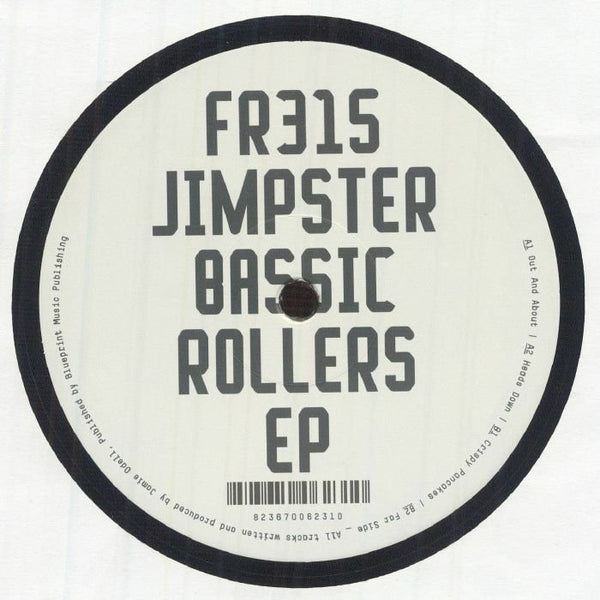 JIMPSTER Bassic Rollers EP (12") Freerange - punk to funk heaven