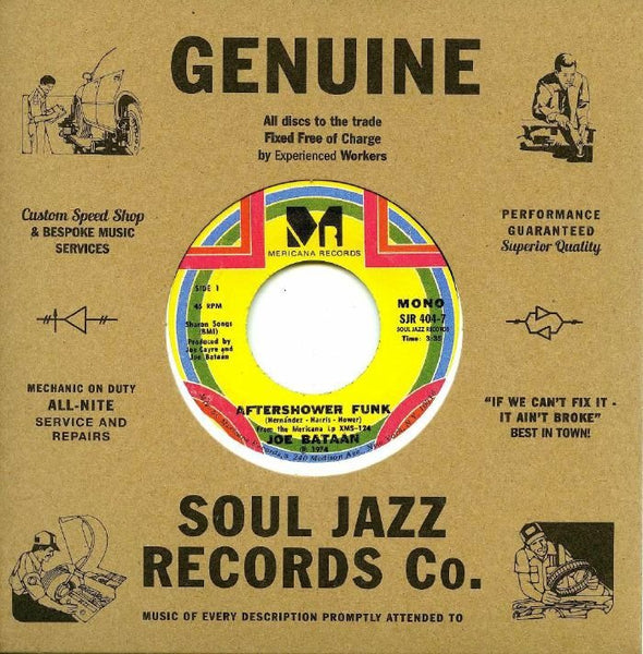 Joe BATAAN Aftershower Funk Soul Jazz Format: 7" limited to 300 copies - punk to funk heaven