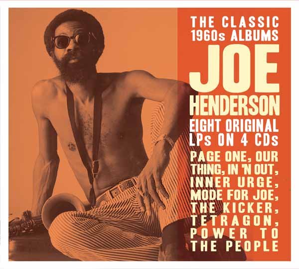 JOE HENDERSON THE CLASSIC 1960S ALBUMS (4CD) Compact Disc - 4 CD Box Set - punk to funk heaven