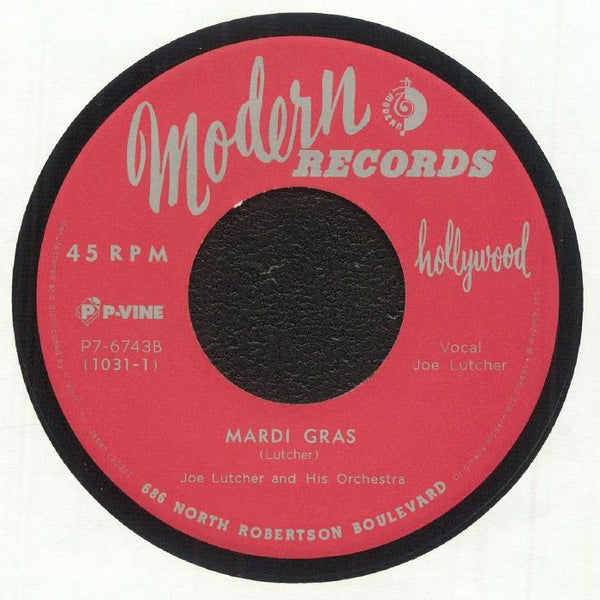 Joe LUTCHER &amp; HIS ORCHESTRA Ojai P - Vine Japan Format: limited 7" - punk to funk heaven