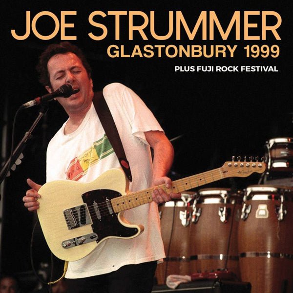 JOE STRUMMER GLASTONBURY 1999 COMPACT DISC - punk to funk heaven
