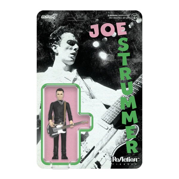 Joe Strummer the clash London Calling Re - Action Figure super 7 - punk to funk heaven