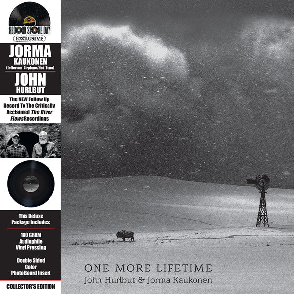 JOHN HURLBUT & JORMA KAUKONEN ONE MORE LIFETIME (RSD 2024) VINYL LP - punk to funk heaven