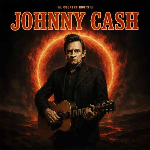 JOHNNY CASH THE COUNTRY ROOTS OF (ORANGE VINYL) Vinyl LP - punk to funk heaven