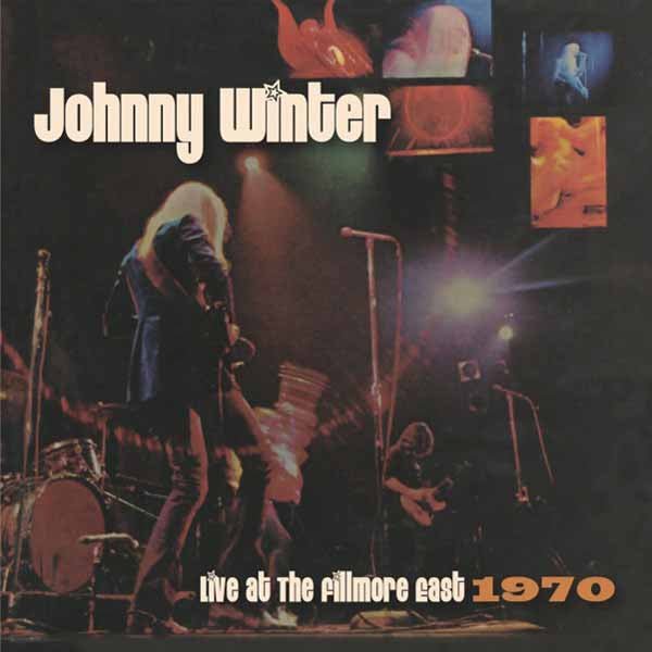 JOHNNY WINTER LIVE AT THE FILLMORE EAST 1970 (2LP CLEAR VINYL) Vinyl Double Album - punk to funk heaven