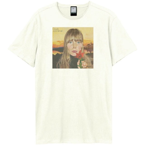 Joni Mitchell Clouds Amplified Vintage White T Shirt - punk to funk heaven
