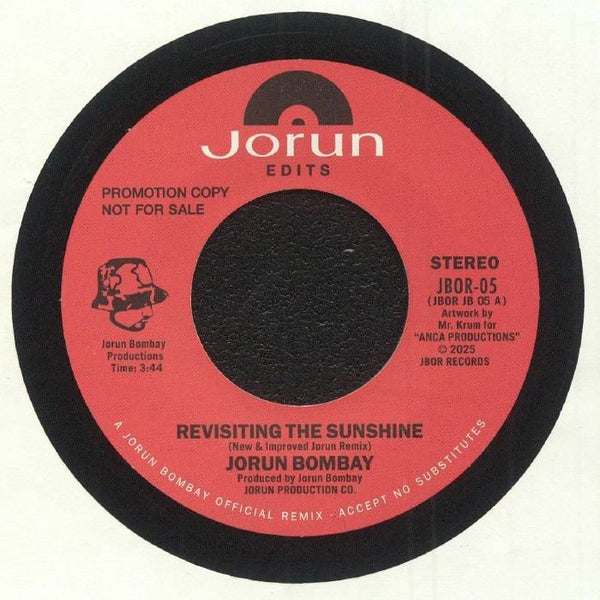 Jorun BOMBAY Revisiting The Sunshine (7") - punk to funk heaven