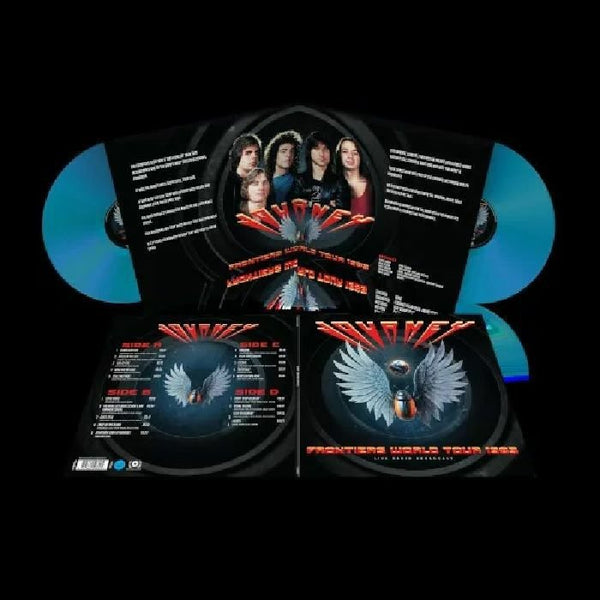 JOURNEY Frontiers World Tour 1983 The Vinyl Champ Format: gatefold blue vinyl 2xLP - punk to funk heaven