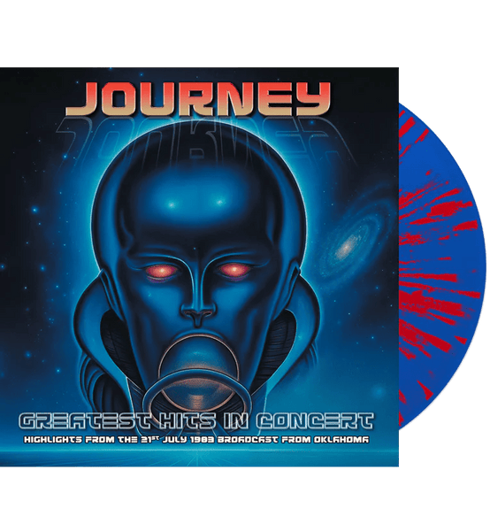 Journey - Greatest Hits In Concert (Limited Edition Hand Numbered on Splatter Vinyl) lp - punk to funk heaven