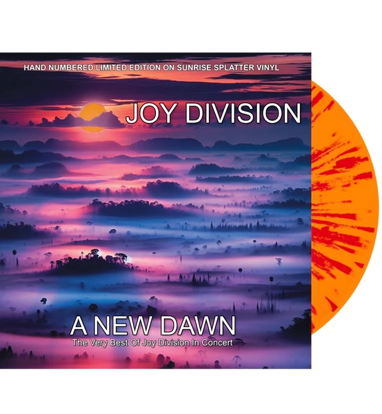 Joy Division - A New Dawn (Limited Edition Hand Numbered on Sunrise Splatter Vinyl) - punk to funk heaven