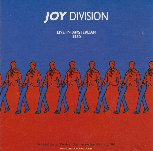 JOY DIVISION Live In Holland January 1980 DOL Format: limited black & white vinyl LP - punk to funk heaven