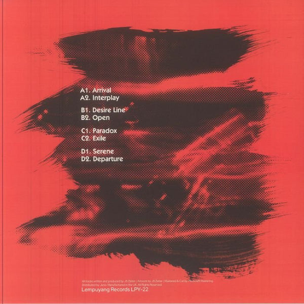 JS ZEITER Context Collapse (limited translucent red vinyl 2xLP) Lempuyang - punk to funk heaven