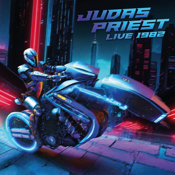 JUDAS PRIEST LIVE 1982 (CLEAR VINYL) VINYL LP - punk to funk heaven