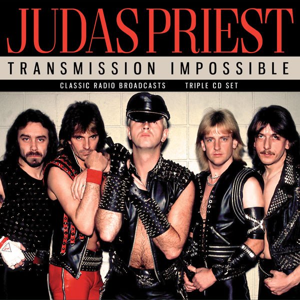 JUDAS PRIEST TRANSMISSION IMPOSSIBLE (3CD) COMPACT DISC - 3 CD BOX SET - punk to funk heaven