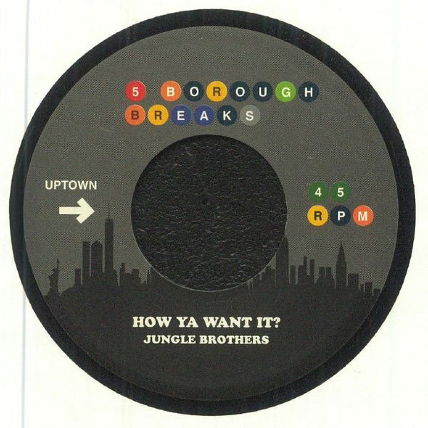 JUNGLE BROTHERS / THE PROFESSIONALS 5 Borough Breaks Vol 36 (7") 5 Borough Breaks - punk to funk heaven