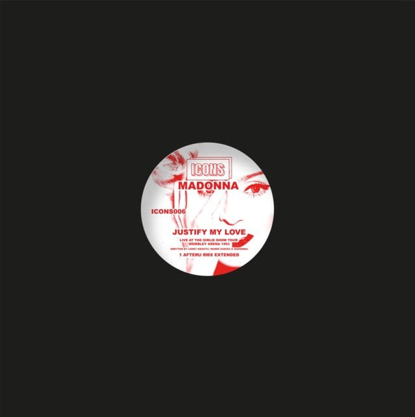 Justify my love Artist Madonna Format:Vinyl / 12" EP Coloured Vinyl Label:Icons - punk to funk heaven