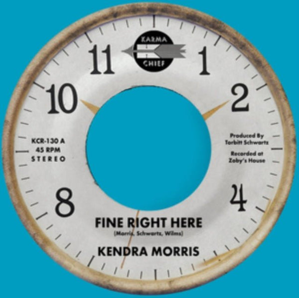 Kendra Morris - Fine Right Here / Birthday Song Vinyl / 7" Single Coloured Vinyl (Limited Edition) - punk to funk heaven