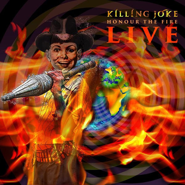 KILLING JOKE HONOUR THE FIRE LIVE [FLAME ORANGE VINYL 3LP] VINYL - 3 LP BOX SET - punk to funk heaven
