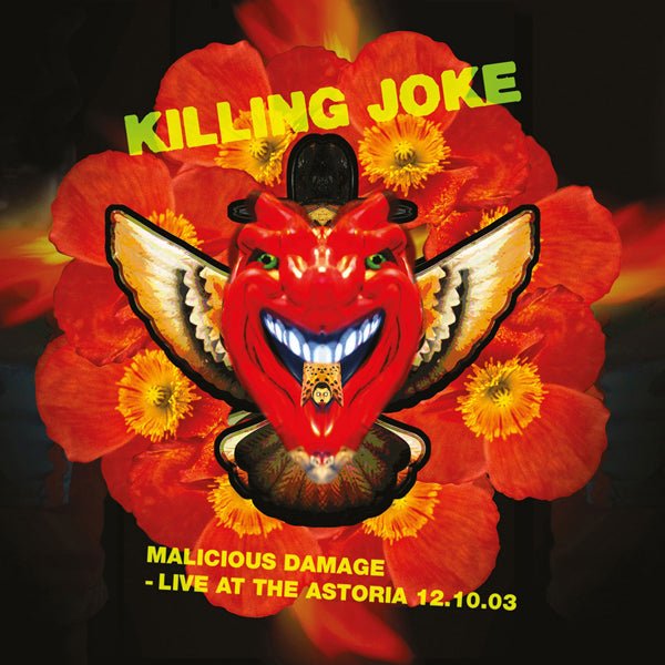 KILLING JOKE MALICIOUS DAMAGE: LIVE AT THE ASTORIA (BLUE VINYL 2LP) VINYL DOUBLE ALBUM - punk to funk heaven
