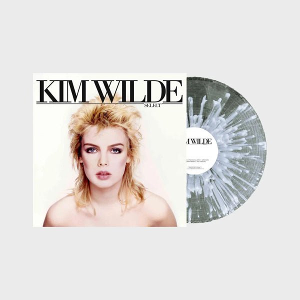 KIM WILDE SELECT - CLEAR WITH WHITE SPLATTER VINYL EDITION Vinyl LP - punk to funk heaven