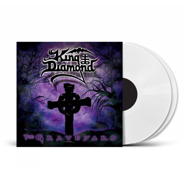 KING DIAMOND THE GRAVEYARD (PHD EXCLUSIVE WHITE VINYL 2LP) Vinyl Double Album - punk to funk heaven