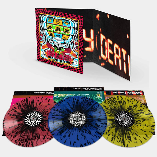 King Gizzard - Live in Las Vegas '24 Artist King Gizzard & the Lizard Wizard Format:Vinyl / 12" Album Coloured Vinyl Box Set - punk to funk heaven