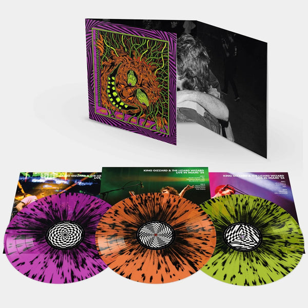 King Gizzard - Live in Miami '24 Artist King Gizzard & the Lizard Wizard Format:Vinyl / 12" Album Coloured Vinyl - punk to funk heaven