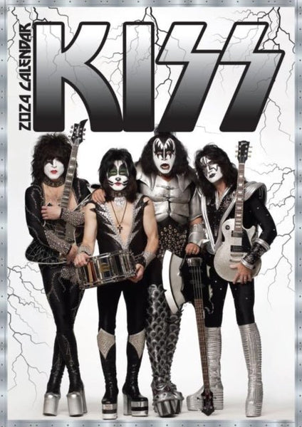 Kiss 2024 Unofficial Calendar - punk to funk heaven
