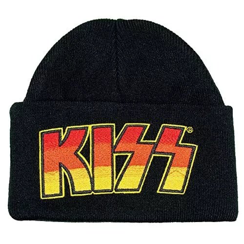 Kiss - Classic Logo Beanie HAT AMPLIFIED CLOTHING - punk to funk heaven